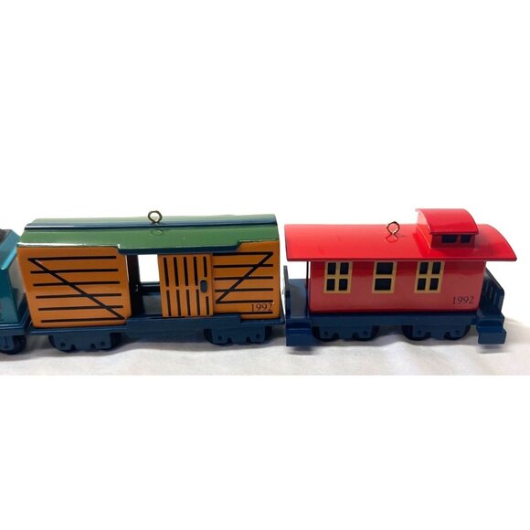 Hallmark Keepsake Ornament 1992 Christmas Sky Line Train Collection Locomotive & - Picture 3 of 9